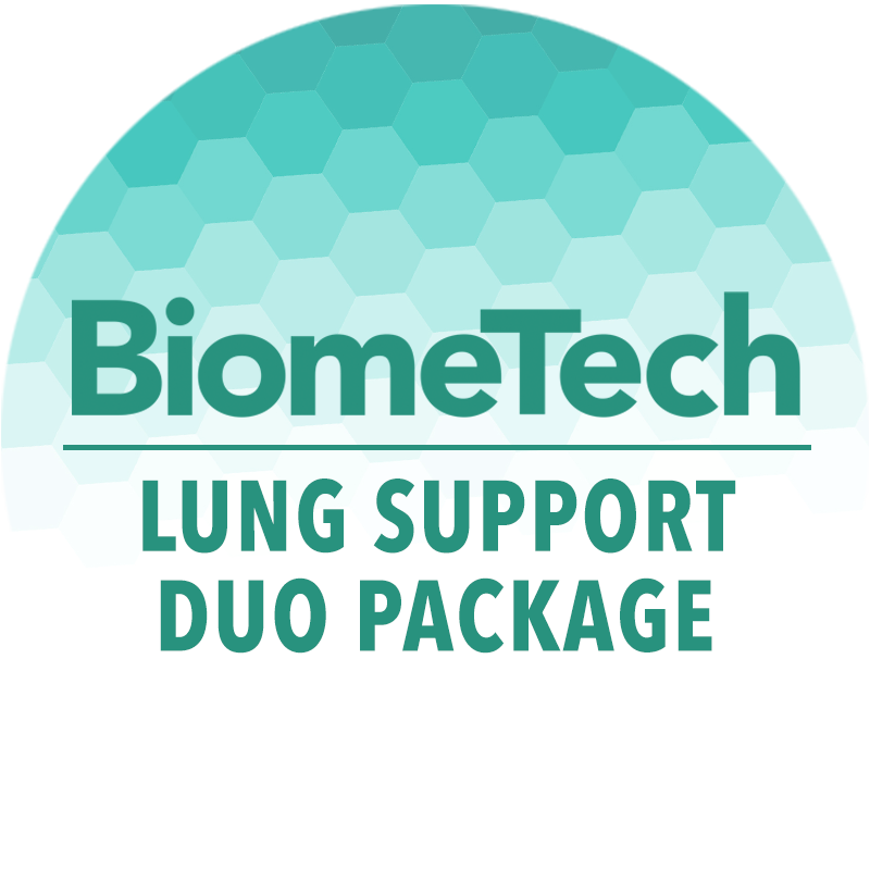 Lung Support Intro Package (A1, Inferno) The BiomeTech Protocol